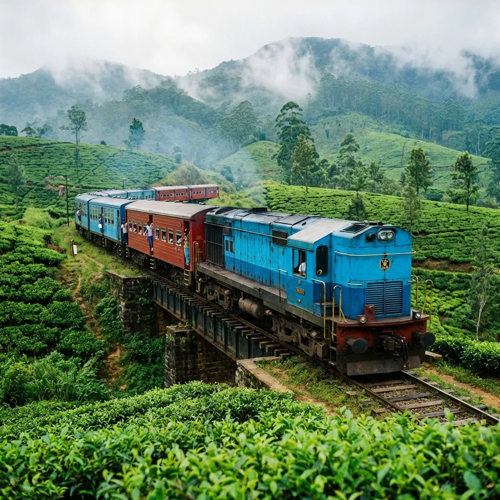 The Famous Train Ride from Kandy to Ella